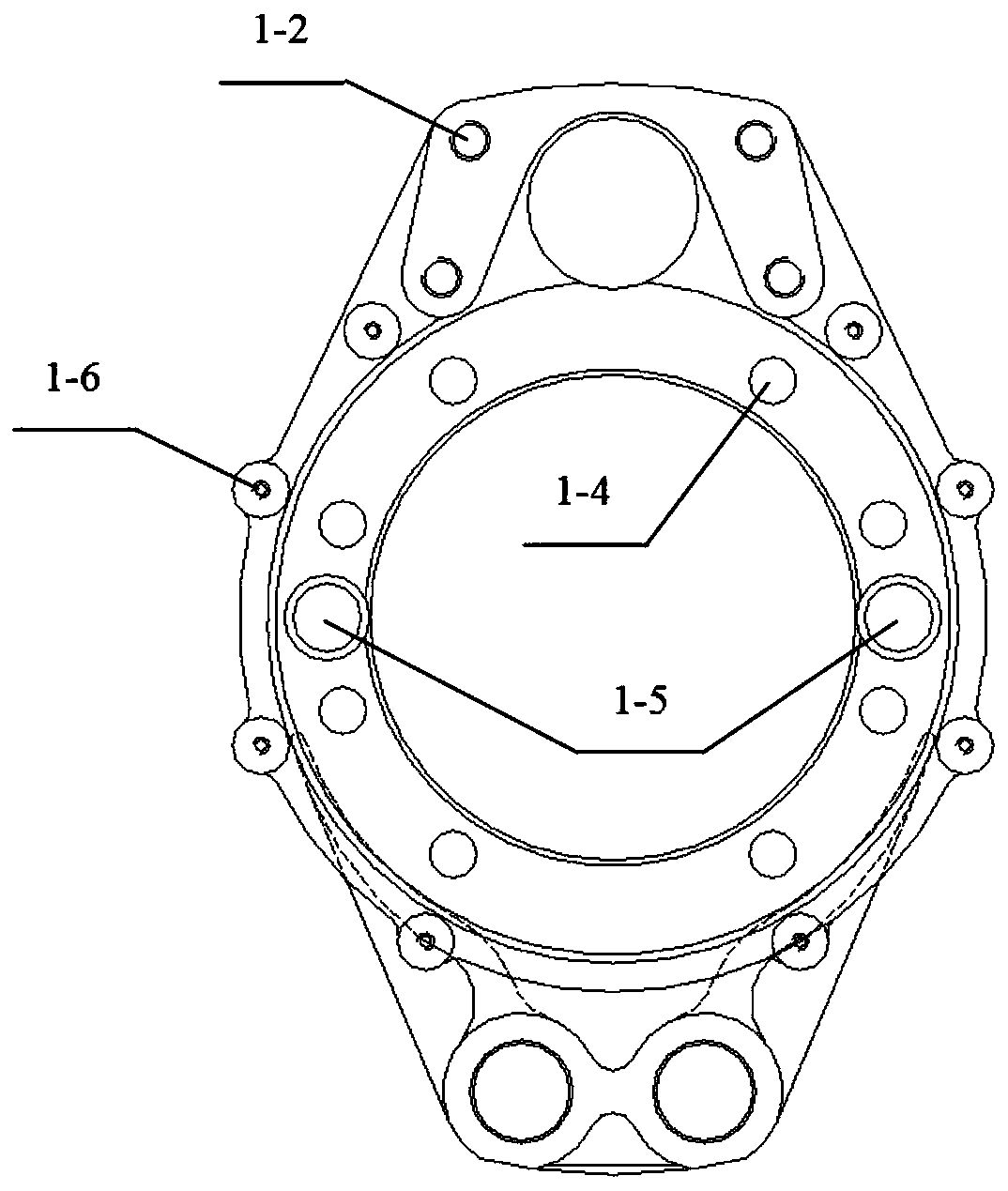 Brake assembly with corner type brake shoe friction plate abrasion alarm device