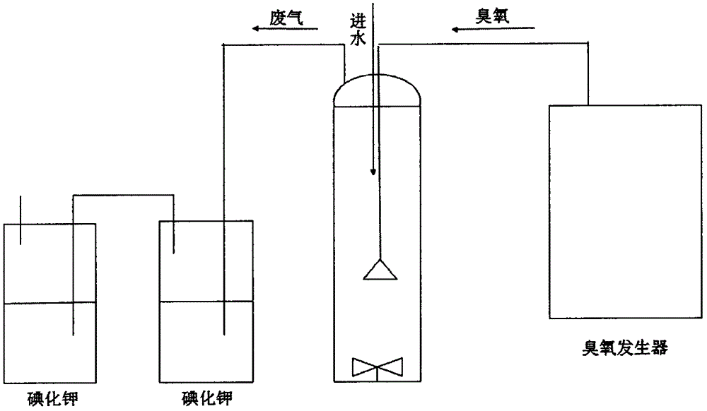 Method for controlling trichloronitromethane formation potential through catalyzing ozone oxidation