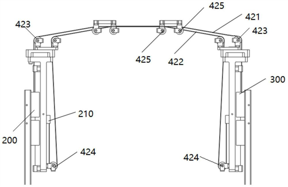 Weight reduction supporting mechanism and lower limb rehabilitation robot comprising same