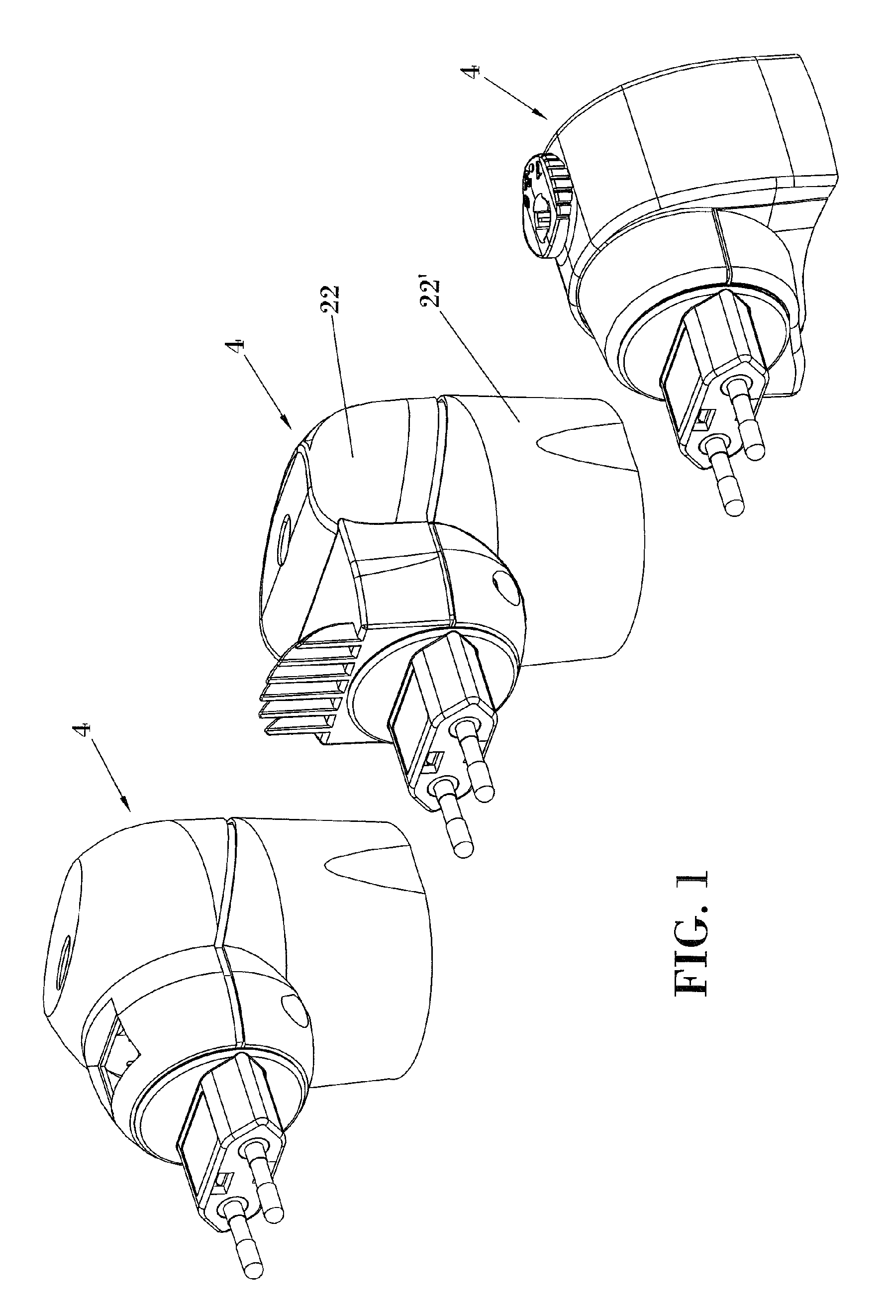 Module for manufacturing electric volatile substance evaporators