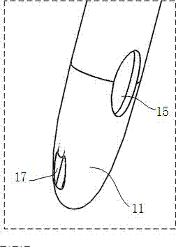 Hyperthermic intraperitoneal perfusion drainage tube capable of being sealed at both ends