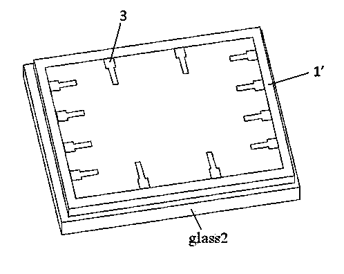 Waterproof wafer-level package method aiming at glass-silicon-glass sandwich structure