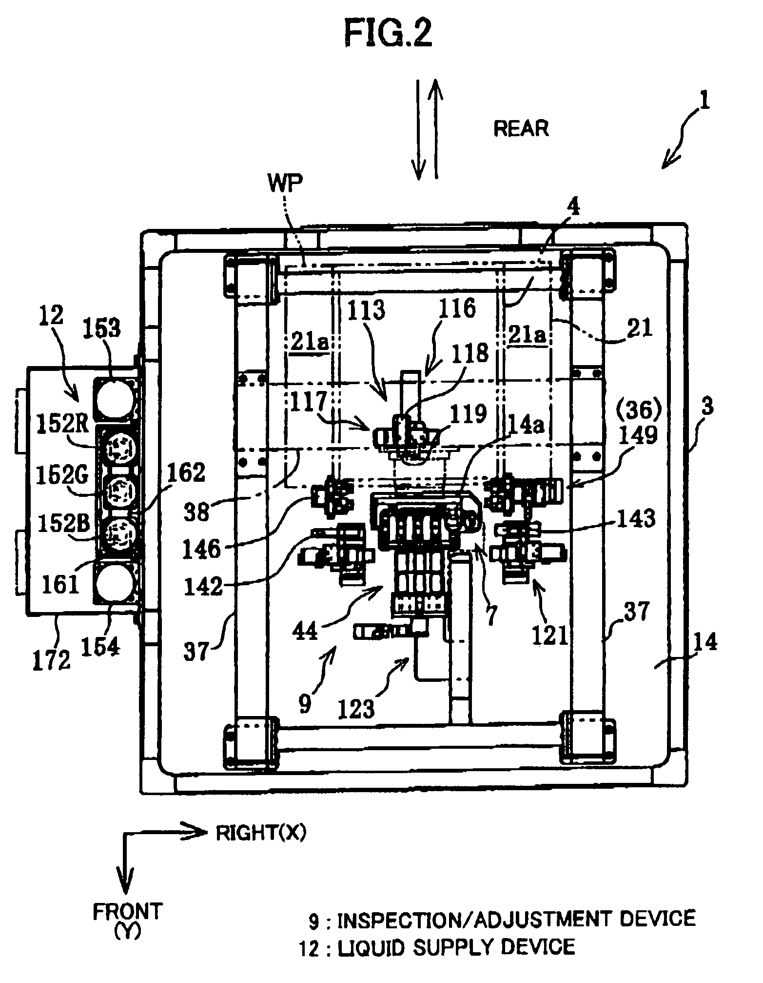 Nozzle head, nozzle head holder, and droplet jet patterning device