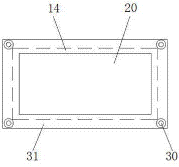 Chemical fiber raw material grinding and melting device