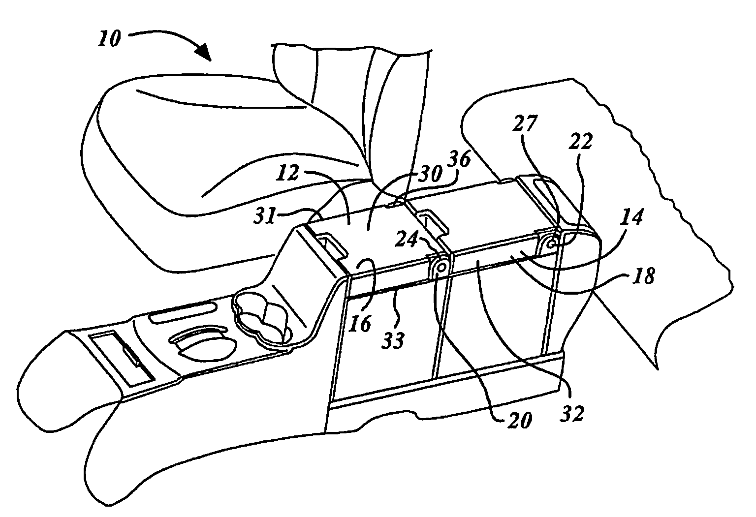 Rising hinge system for compartment lid