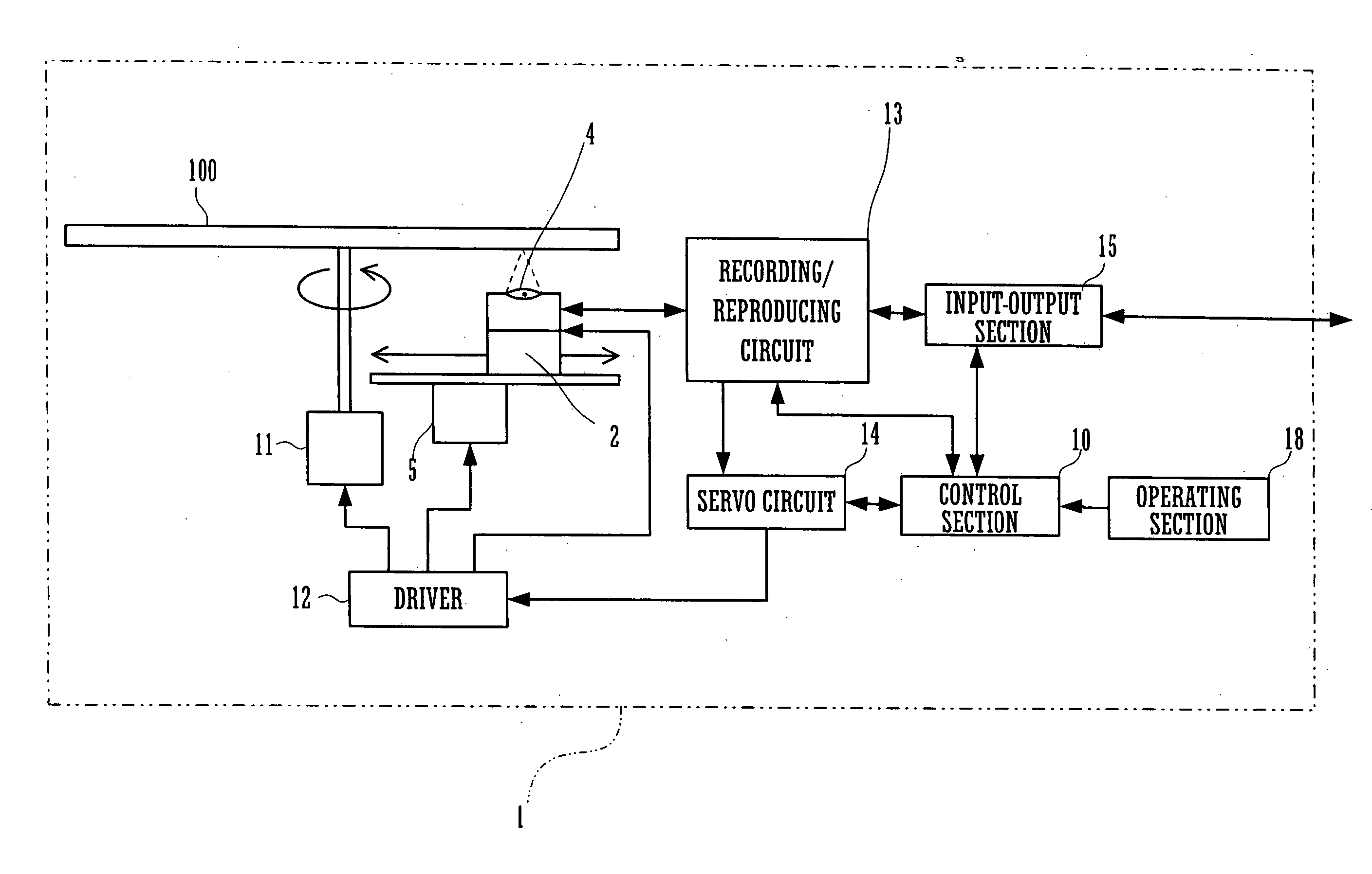 Optical disc apparatus