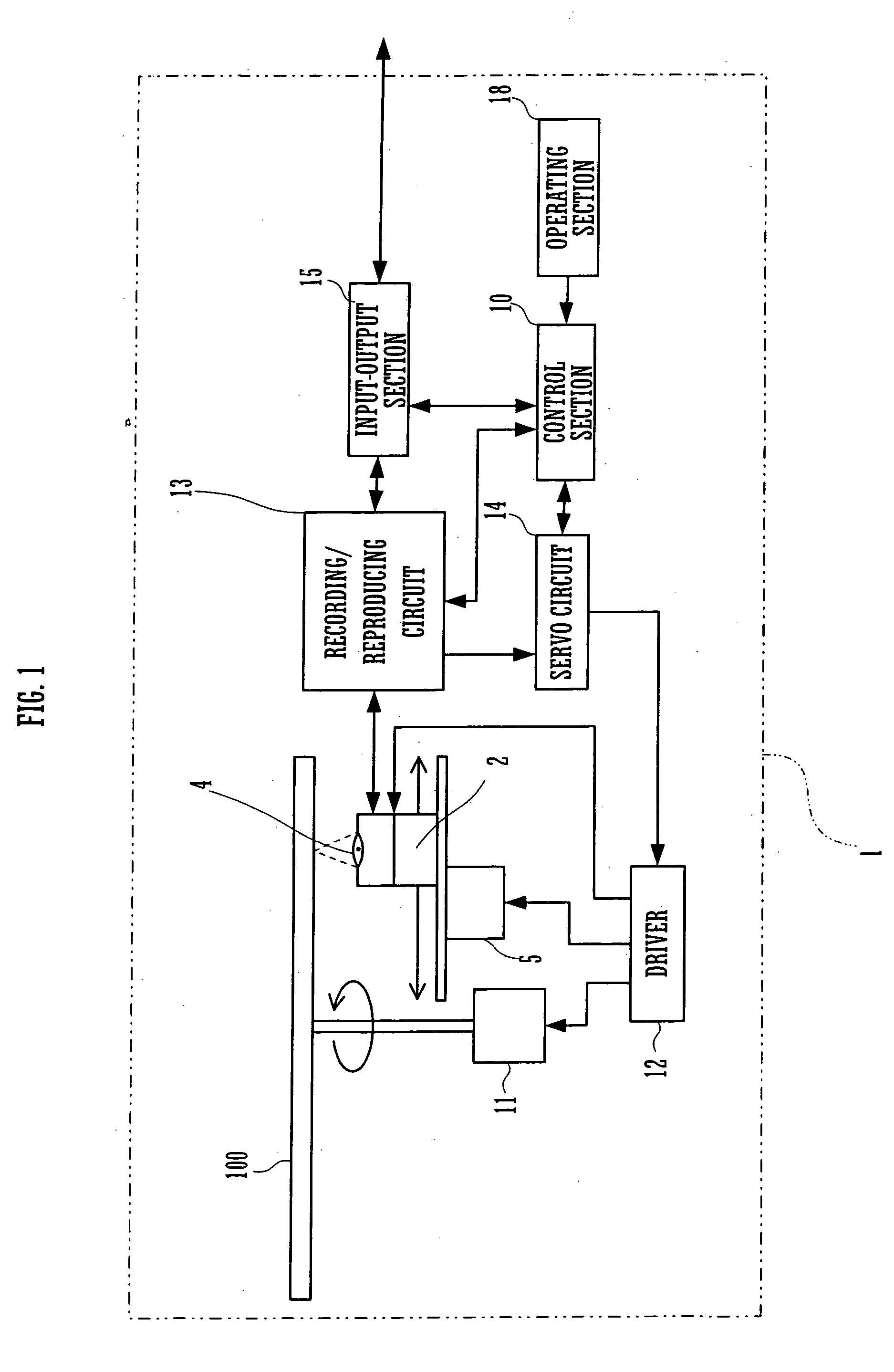 Optical disc apparatus