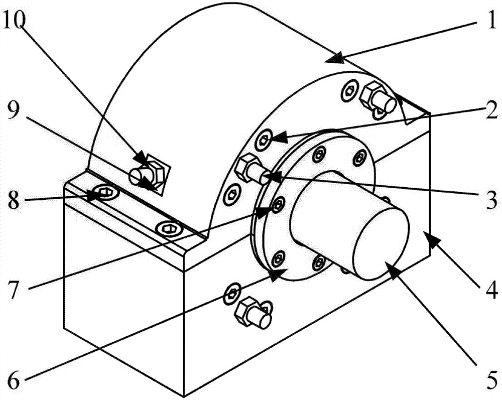 Double-suspension passive support radial bearing for magnetic fluid