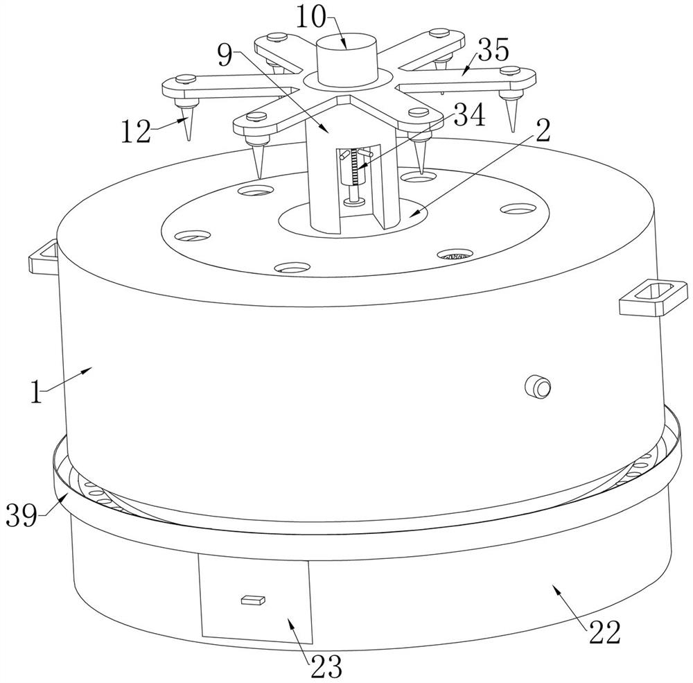 Automatic medicine dispensing device for infusion