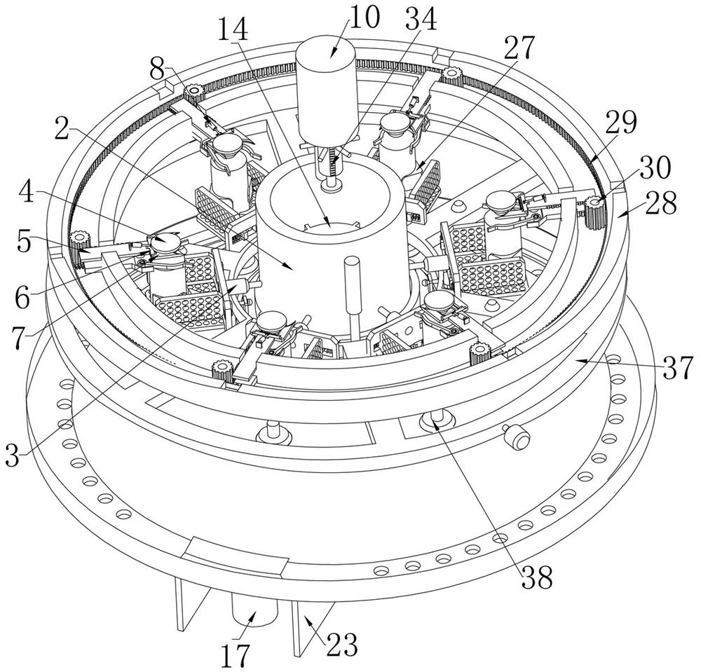 Automatic medicine dispensing device for infusion