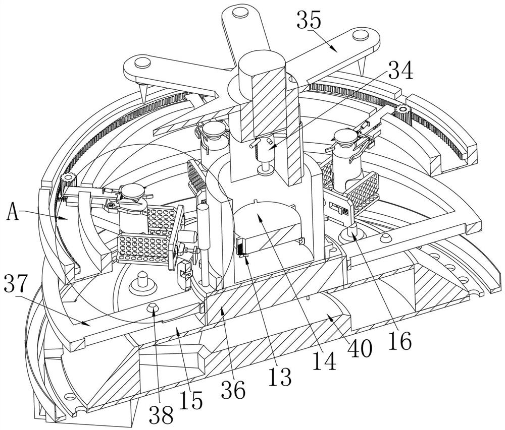 Automatic medicine dispensing device for infusion