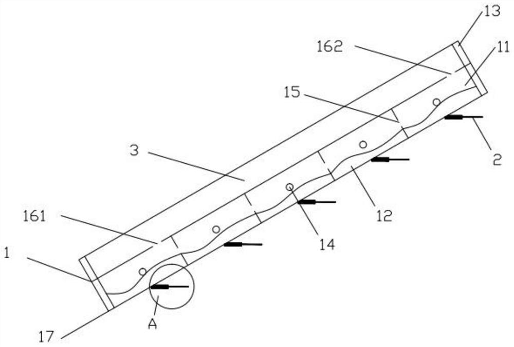 Insulation and anti-frostbite swelling phase change insulation board for canal subsoil in salty and cold regions