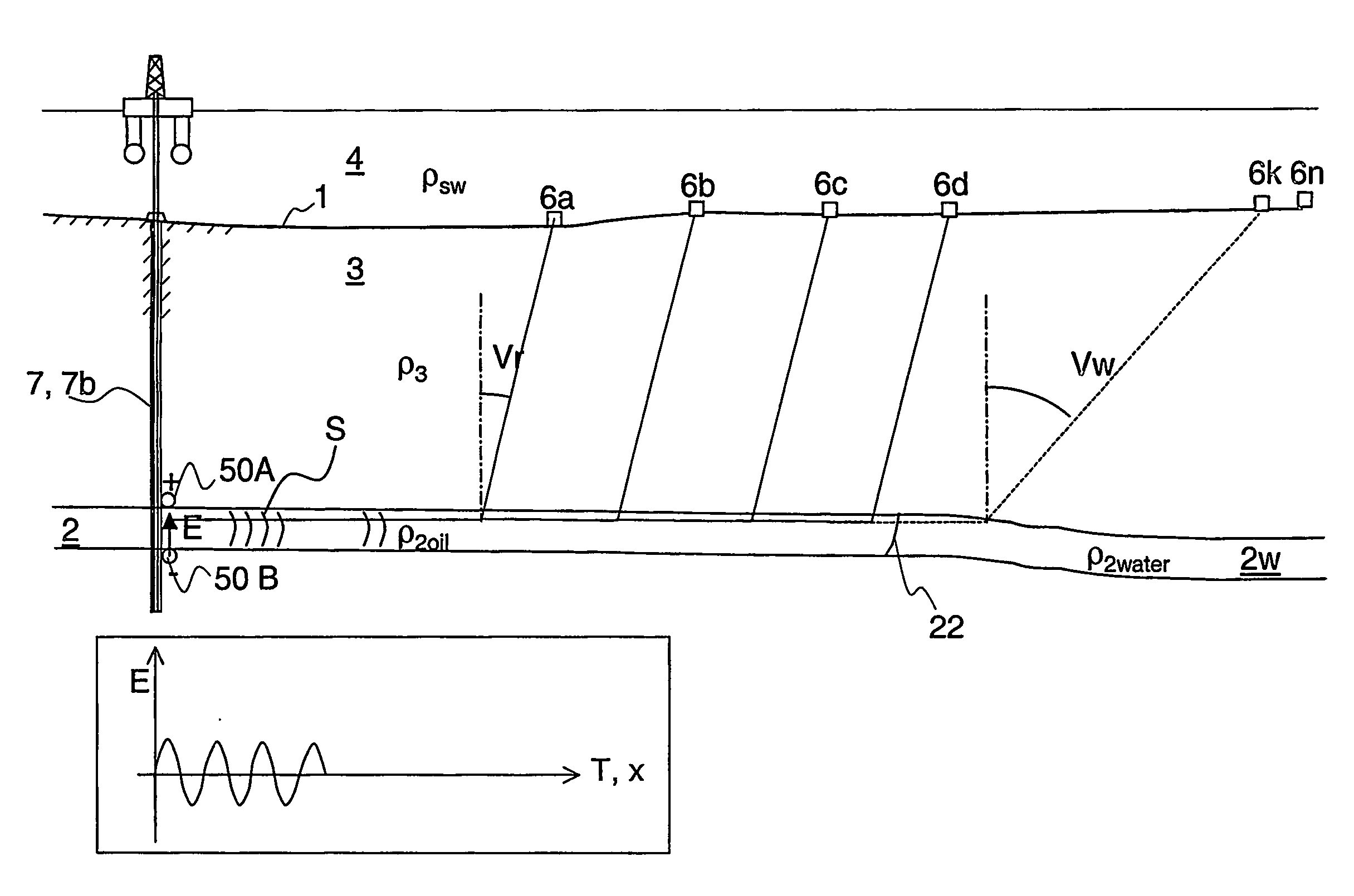 Method for monitoring a high resistivity reservoir rock formation