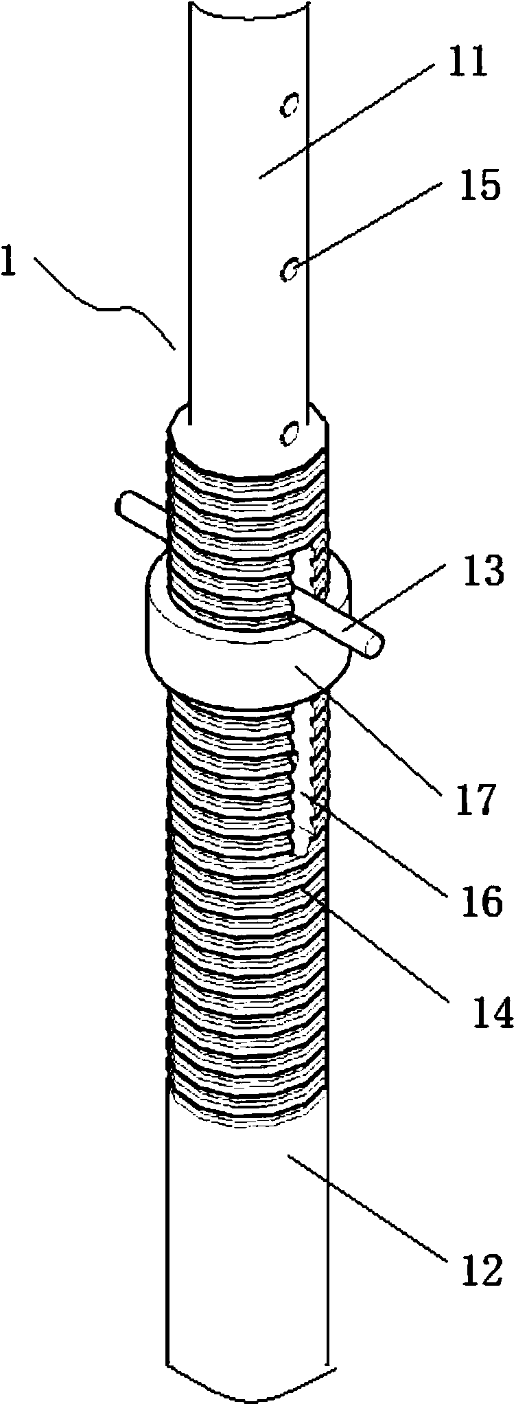 Method for calibrating concrete prefabricated wallboard installation construction datum and calibrating device