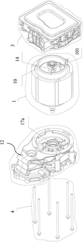 Integrated power driving system