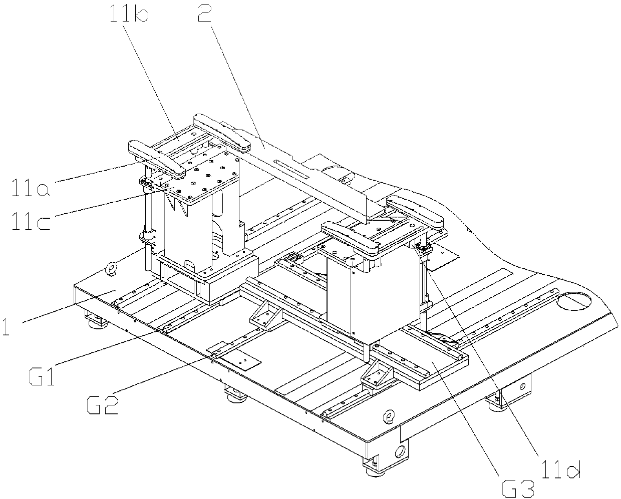 Digital-control five-axis processing center