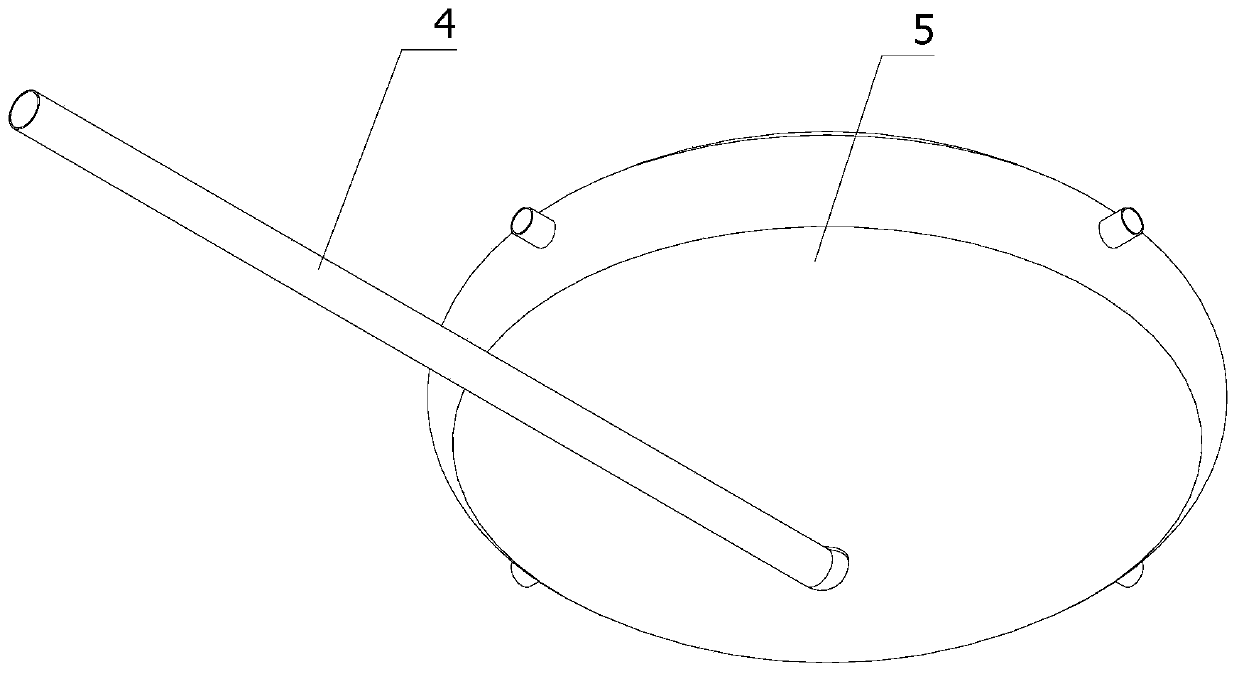 Skin expander for plastic surgery and flow limiting connecting pipe