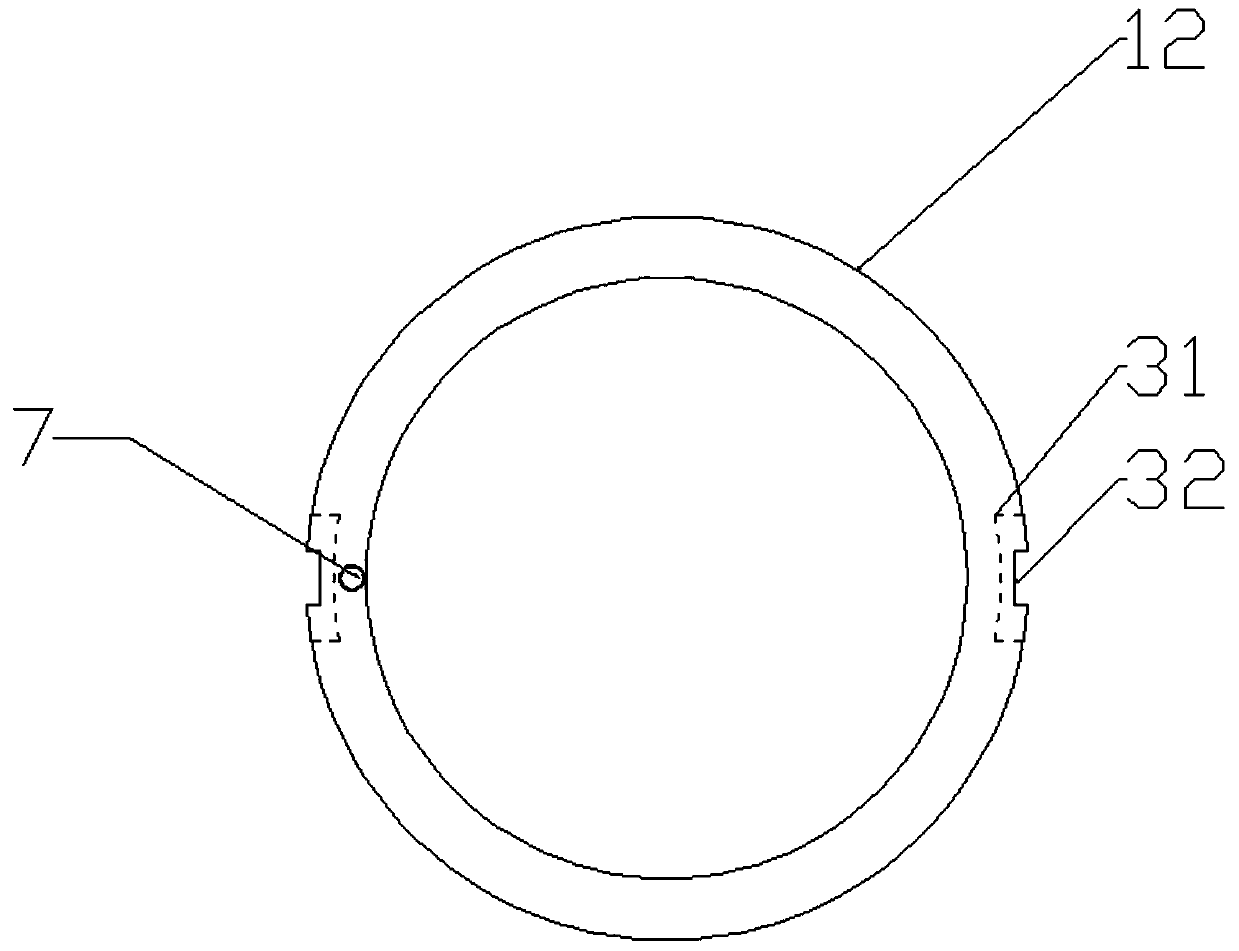 Cleaning device for plastic particles