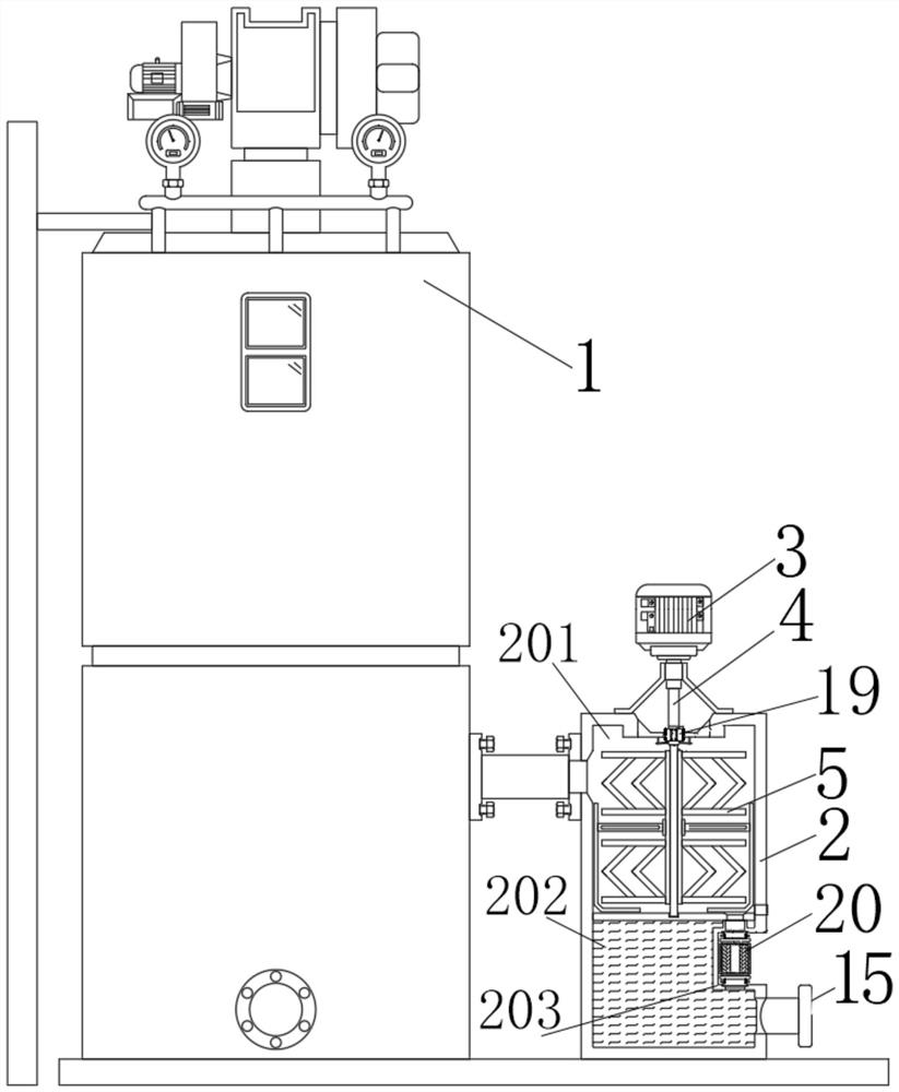 Power station boiler desulfurization wastewater environment-friendly purification equipment