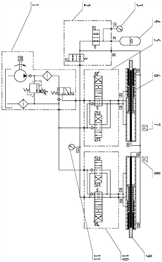 Steering system with automatic centering and emergency starting functions