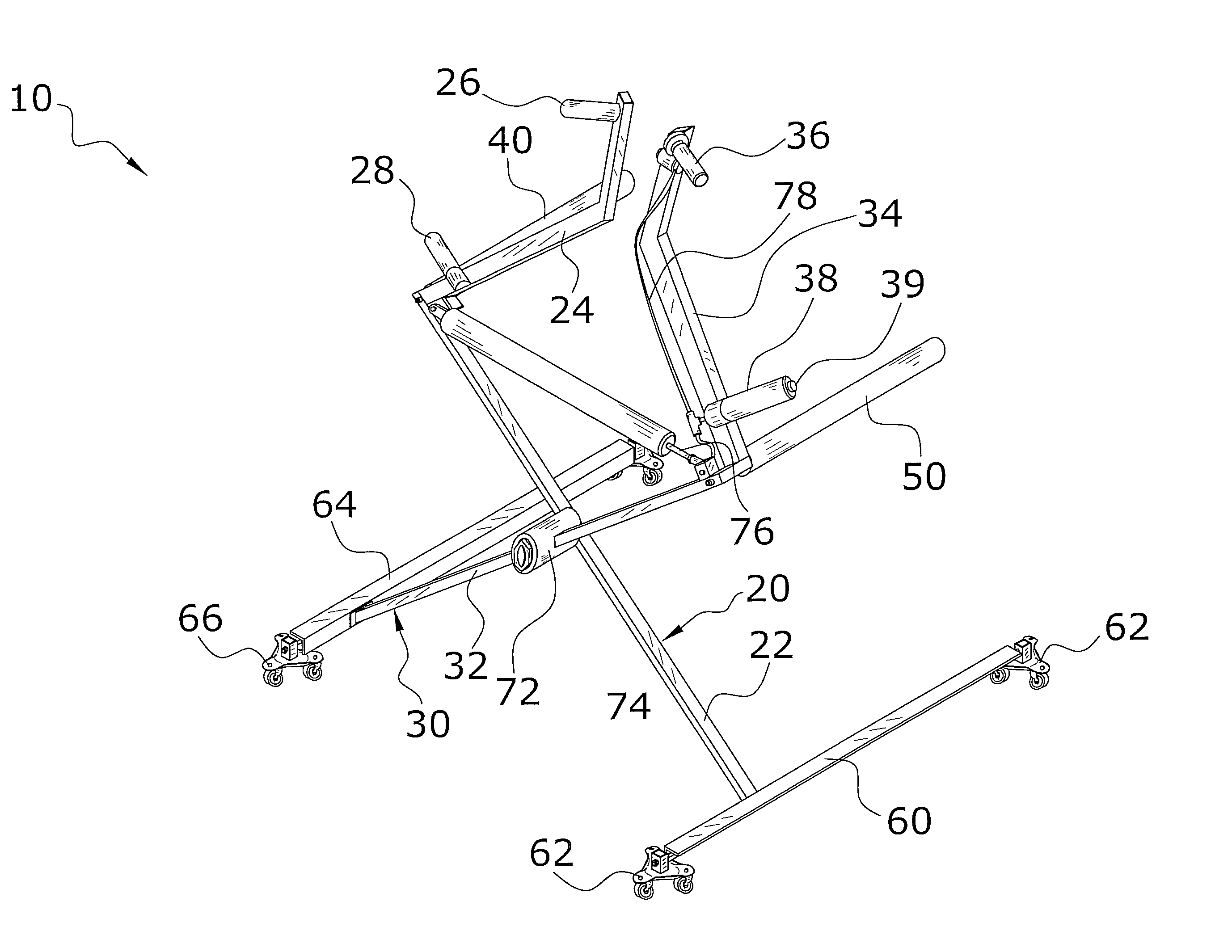 Wheel lift system