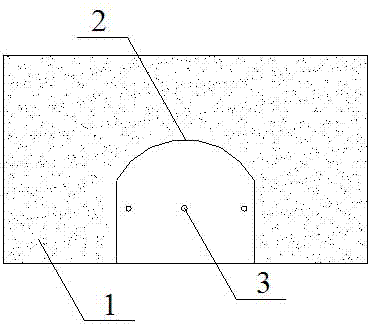 System for rapidly measuring in-situ wall rock strength of coal mine tunnel