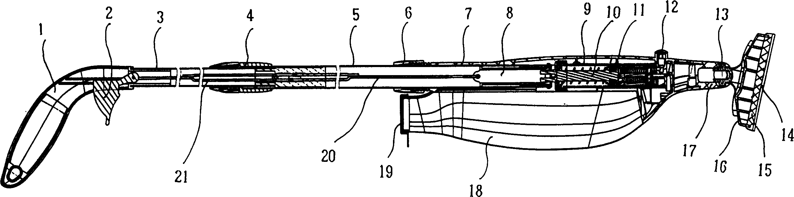 Mop with liquid-sprayer