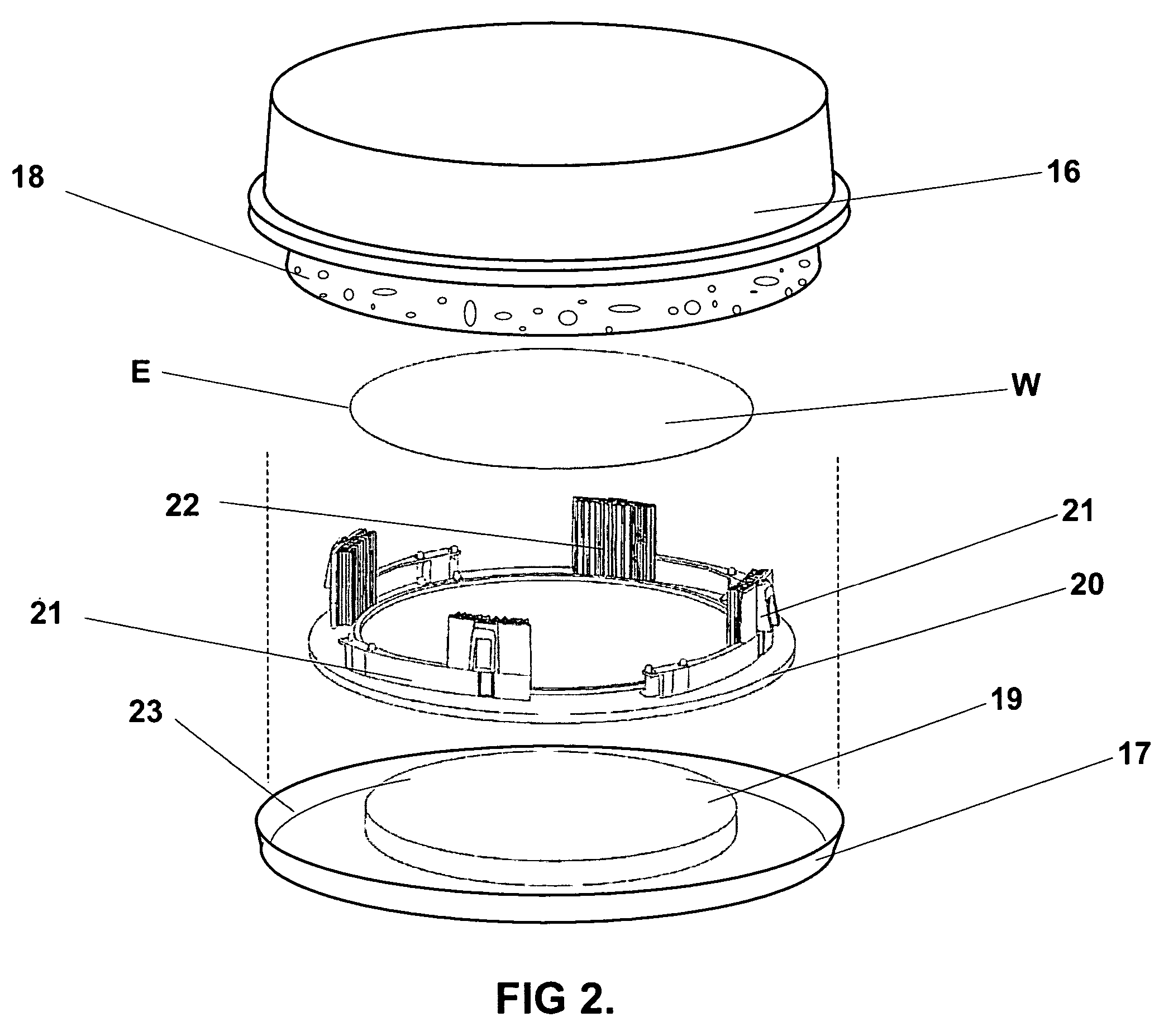 Integrated circuit wafer packaging system and method