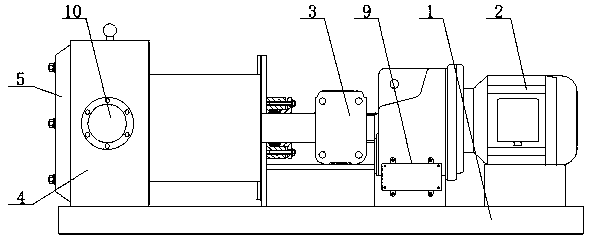 Rotor pump convenient to overhaul and using method thereof