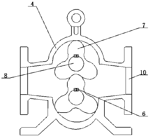 Rotor pump convenient to overhaul and using method thereof