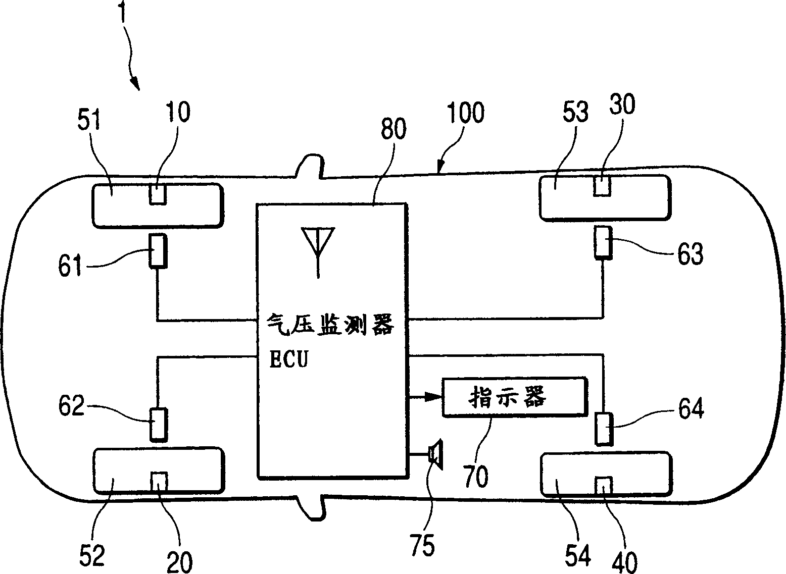 Pressure monitoring system