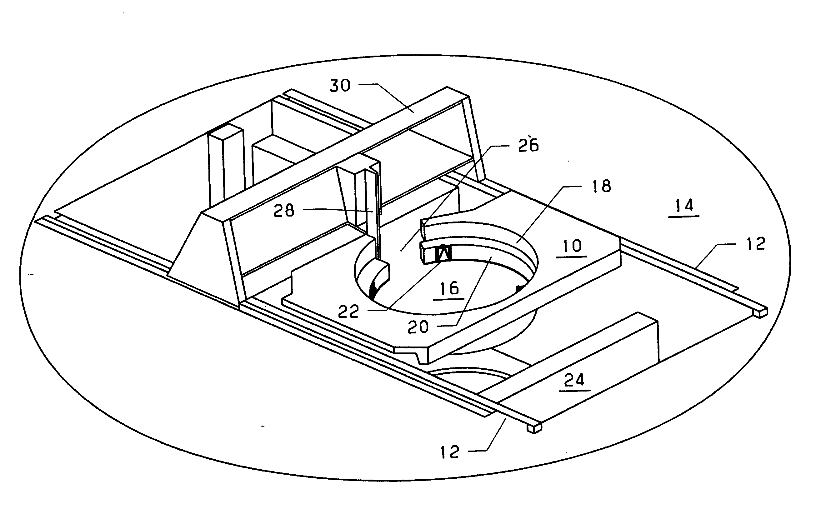 Refueling work platform