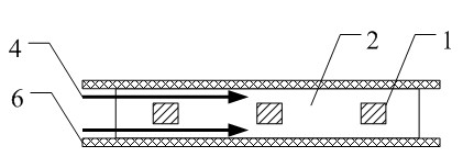 X-spiral-flow wound membrane diversion screen