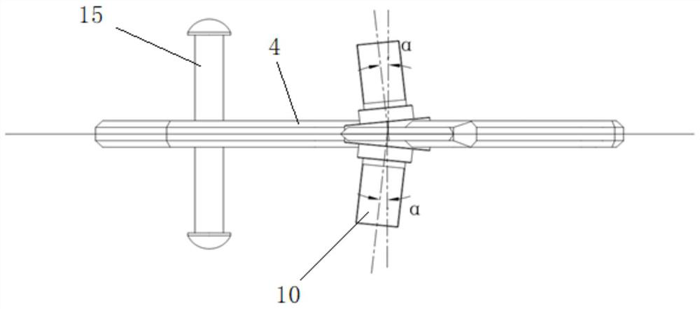 Fertilizing and ditching device suitable for sticky and wet soil operation