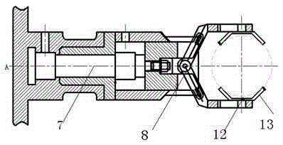 Automatic installation and control device of engine piston and design method of automatic installation and control device