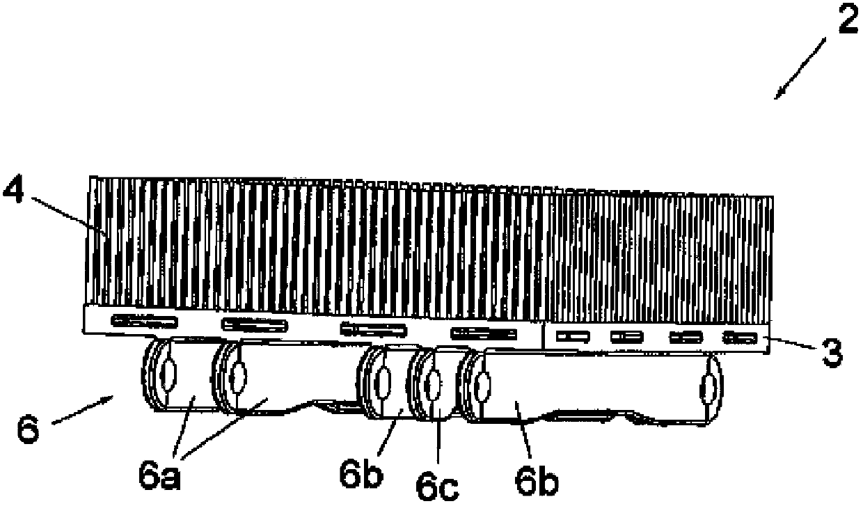 Plastic, modular and self-engaging bristle brush