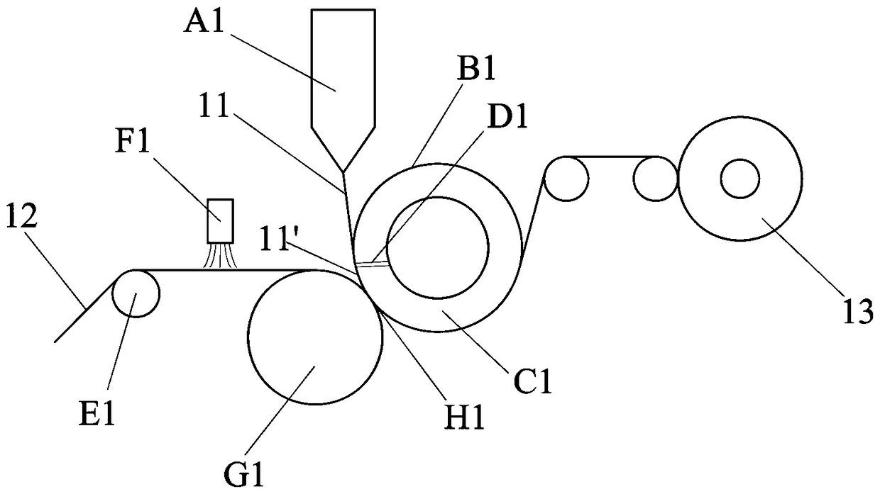 Production method of composite film