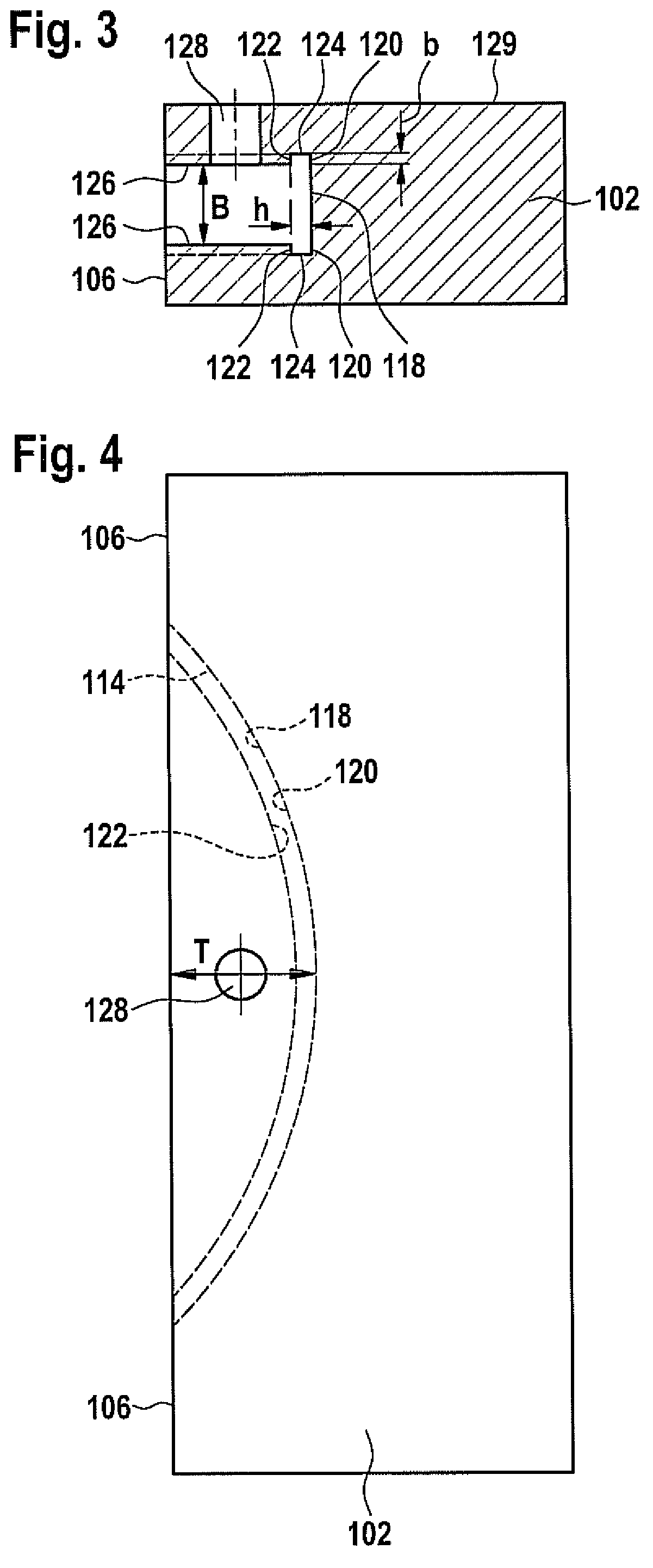 Connecting means and method of producing a connection between a first component and a second component