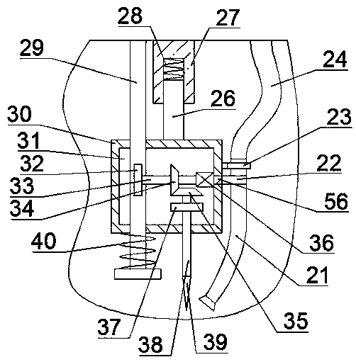 Adjustable water-based cutting device based on brittle materials