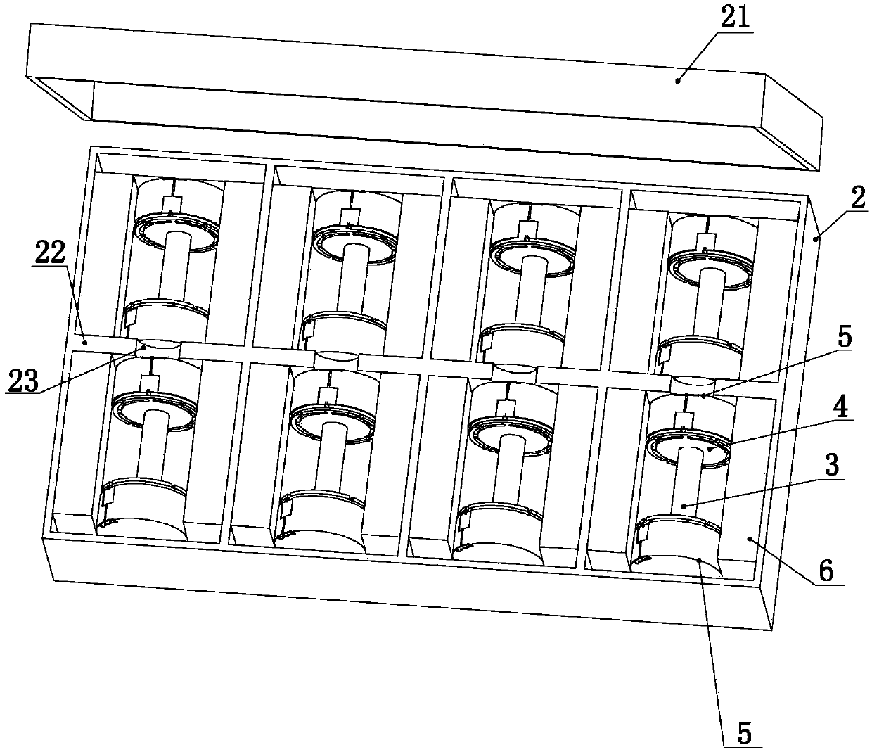 Network cable storage box