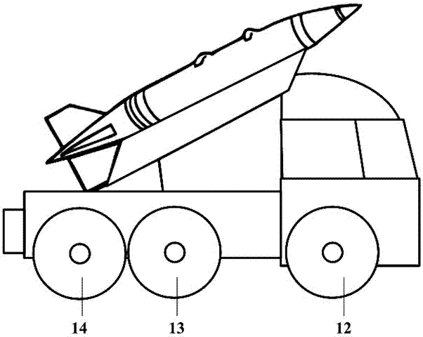 Specialized ship to air missile model for youth national defense science and technology research