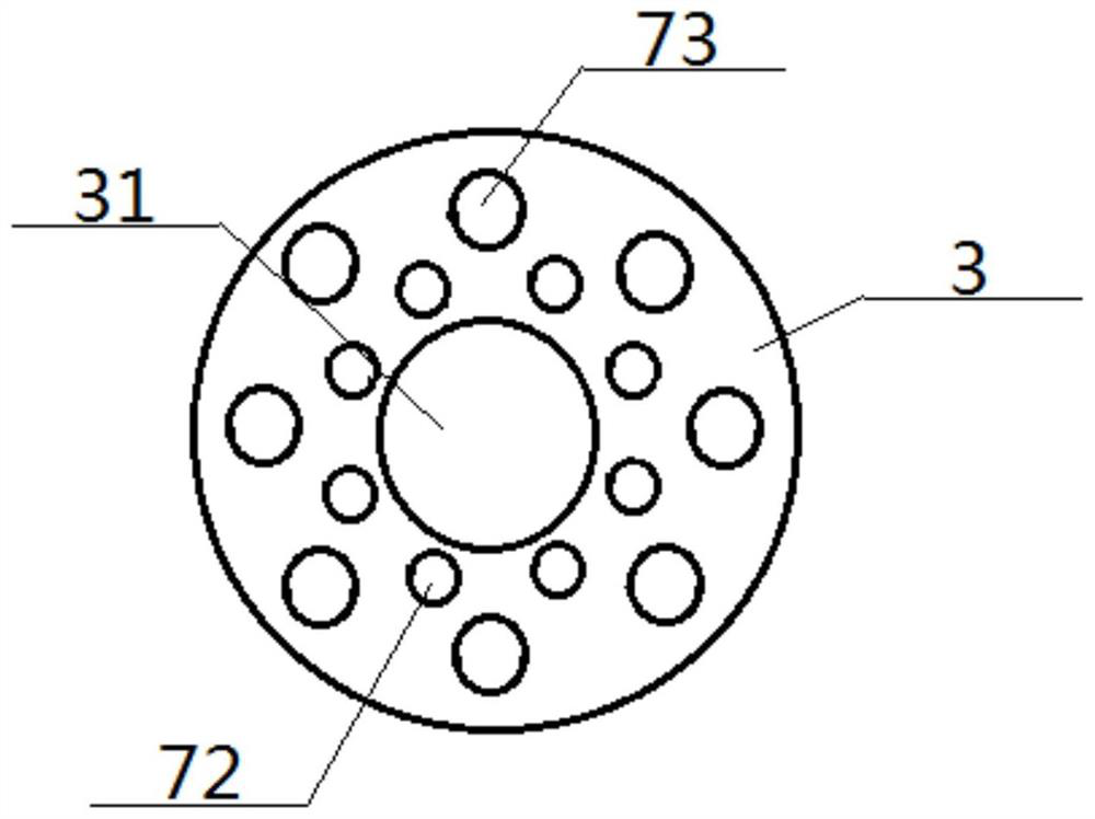 A manufacturing device and process for absorbing antibacterial nonwovens for medical protective clothing