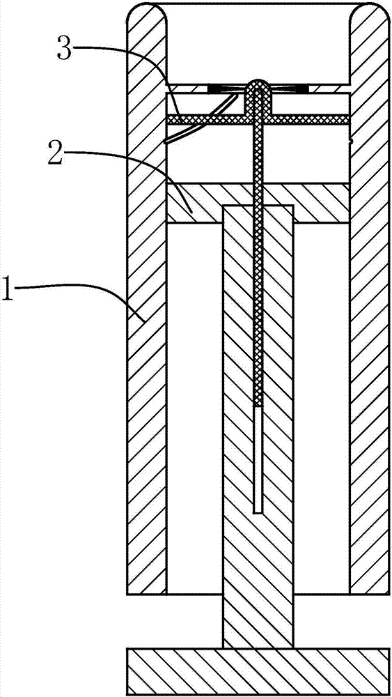 Improved safe and efficient membrane rupture device for obstetrics and gynecology department and application method