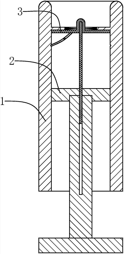 Improved safe and efficient membrane rupture device for obstetrics and gynecology department and application method