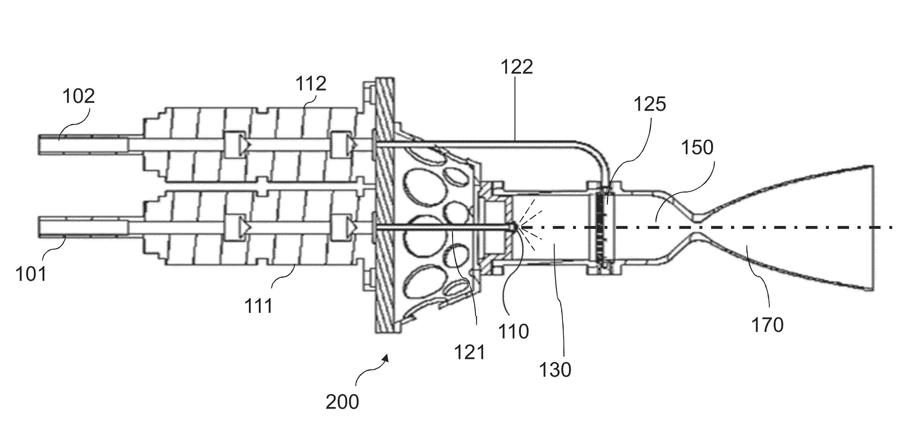 Oxidizer-rich liquid monopropellants for a dual mode chemical rocket engine