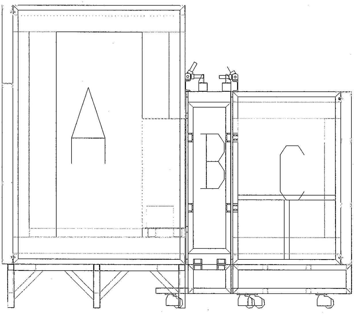 Envelope material durability testing equipment and method