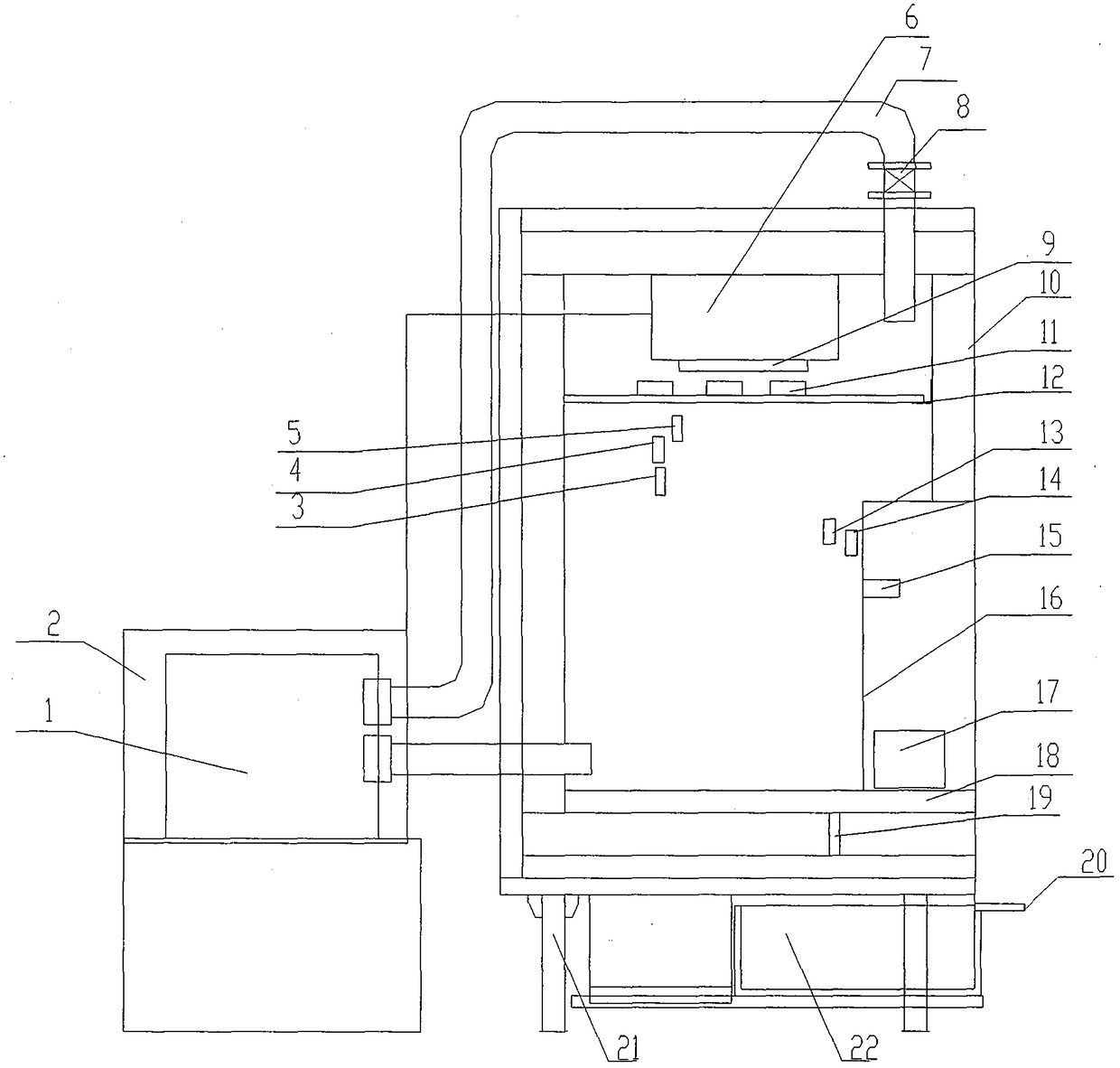 Envelope material durability testing equipment and method