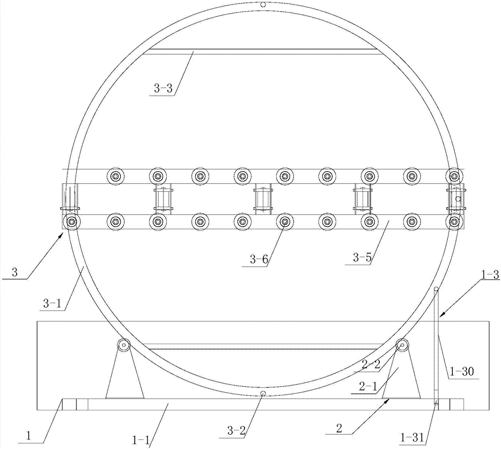 Rotary tank container end frame welding assembly system