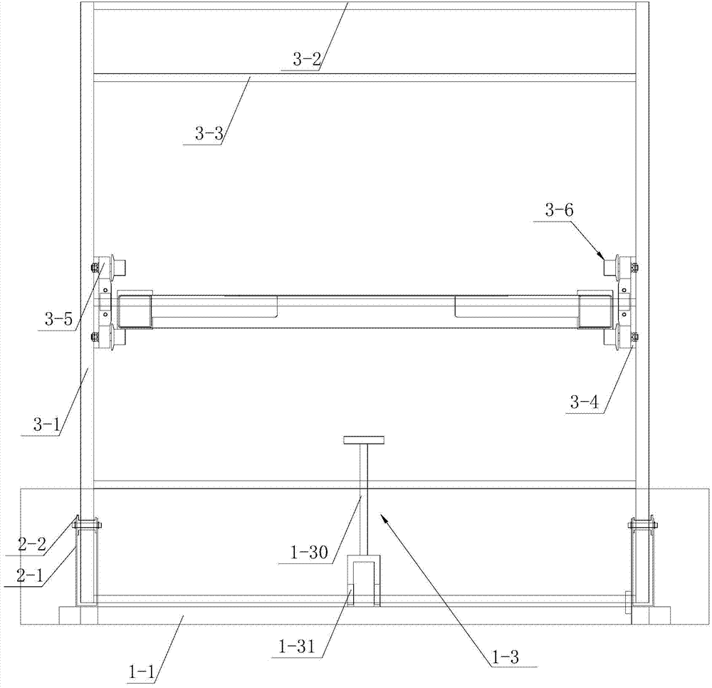 Rotary tank container end frame welding assembly system