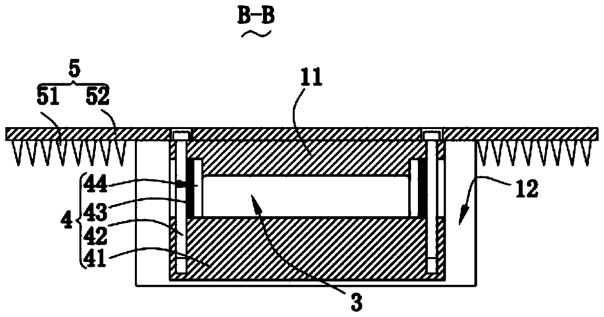 A paddy field irrigation system